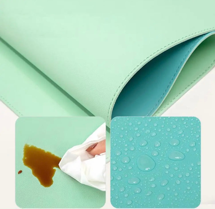Laptop Portable Leather Mat, Waterproof Smooth Surface Laptop Cushion, Home Desktop Mat Laptop Portable Leather Mat, Waterproof Smooth Surface Laptop Cushion, Home Desktop Mat